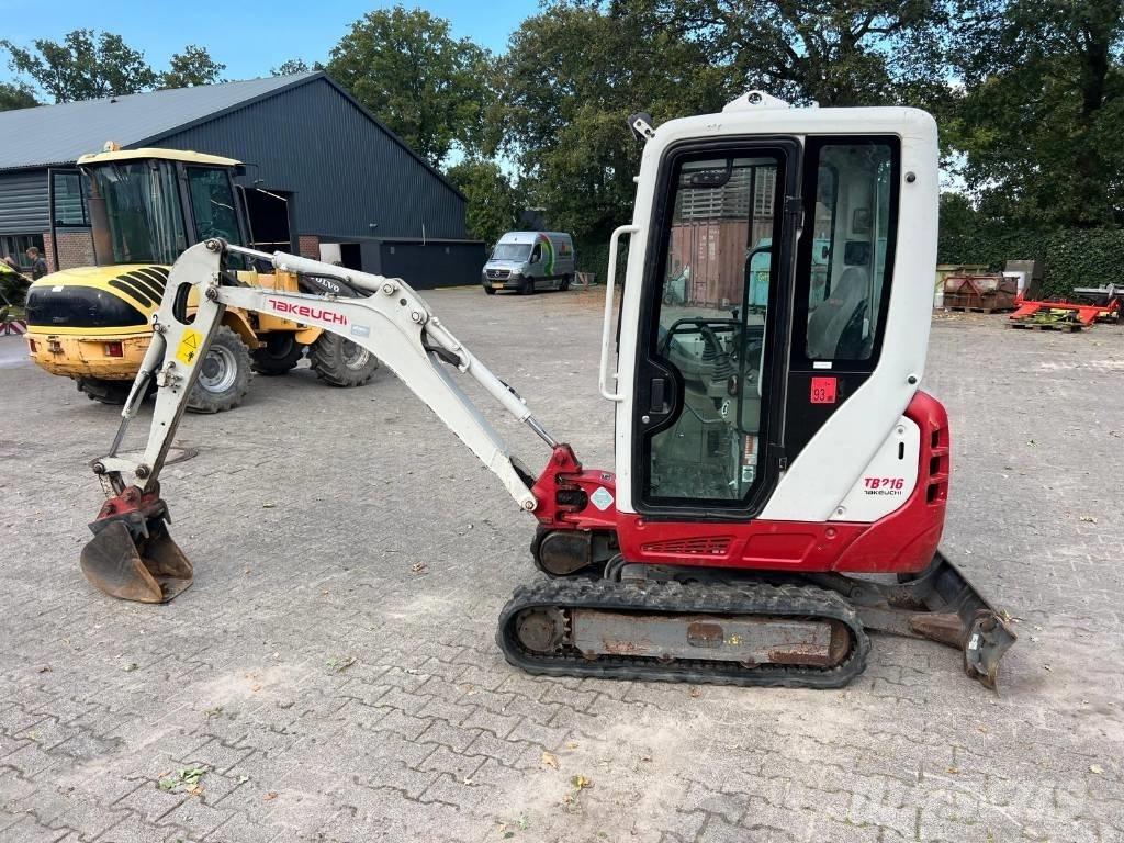 Takeuchi TB 216 Mini rýpadla < 7t