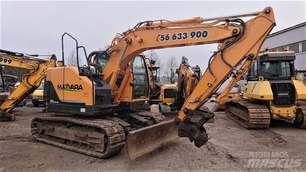Hyundai R125 Pásová rýpadla