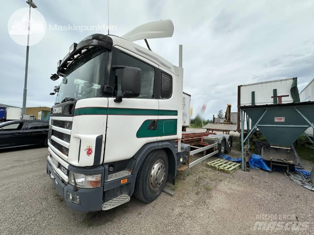 Scania R 124 LB Kontejnerový rám/Přepravníky kontejnerů