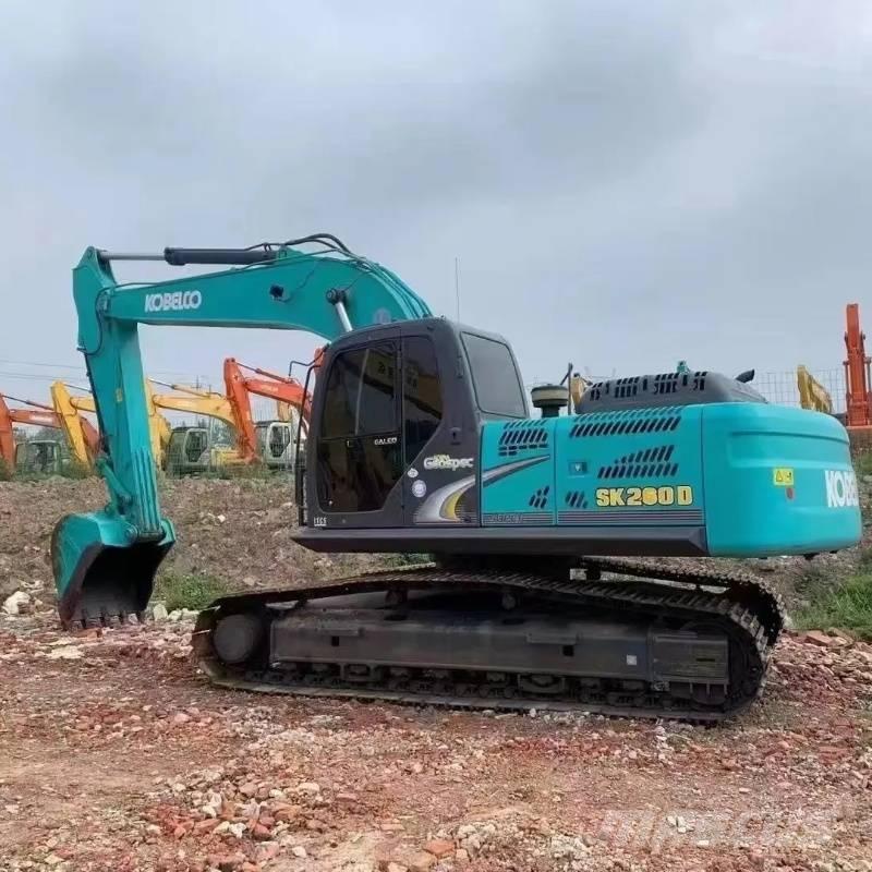 Kobelco SK 260 Pásová rýpadla