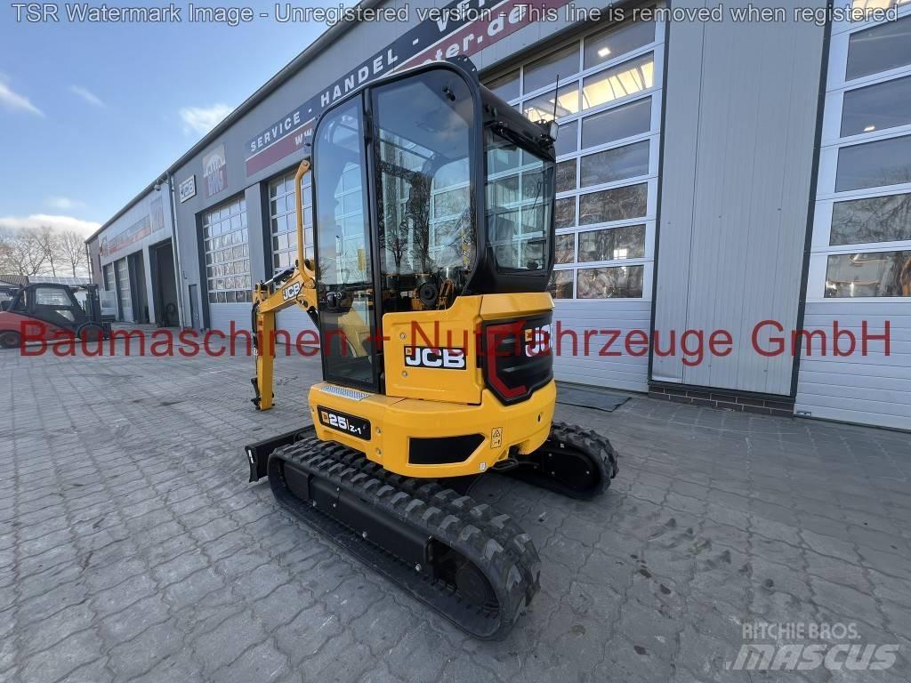 JCB 25Z -werkneu- Mini rýpadla < 7t