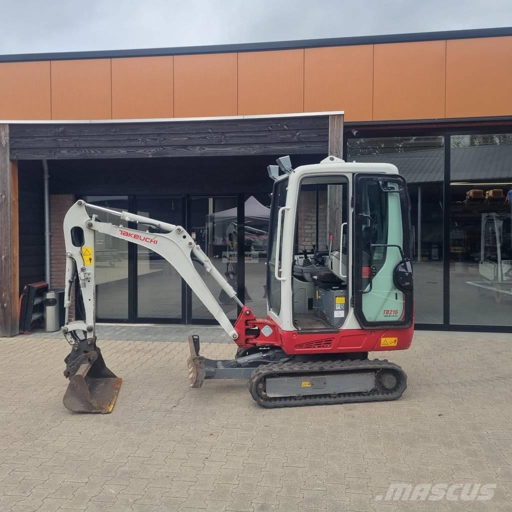 Takeuchi TB 216 Mini rýpadla < 7t