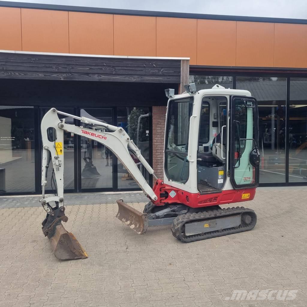 Takeuchi TB 216 Mini rýpadla < 7t