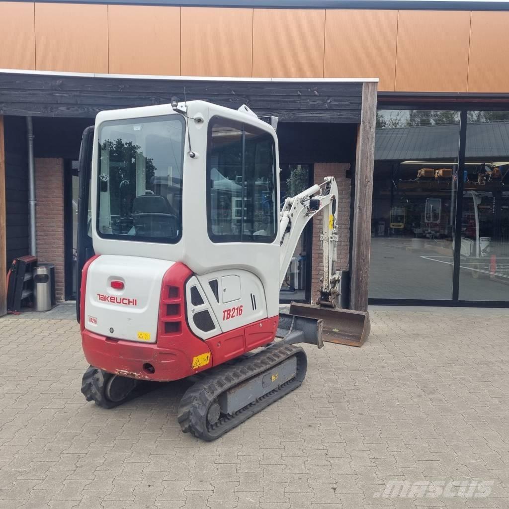 Takeuchi TB 216 Mini rýpadla < 7t