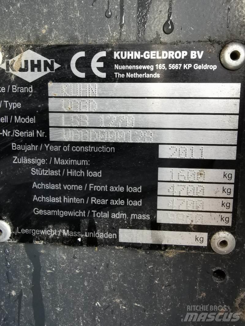 Kuhn LSB 1270 Lis na hranaté balíky
