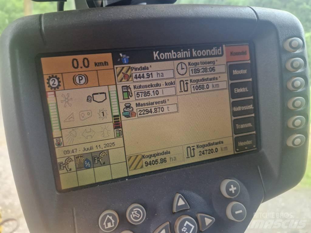 New Holland CX 8070 Sklízecí mlátičky