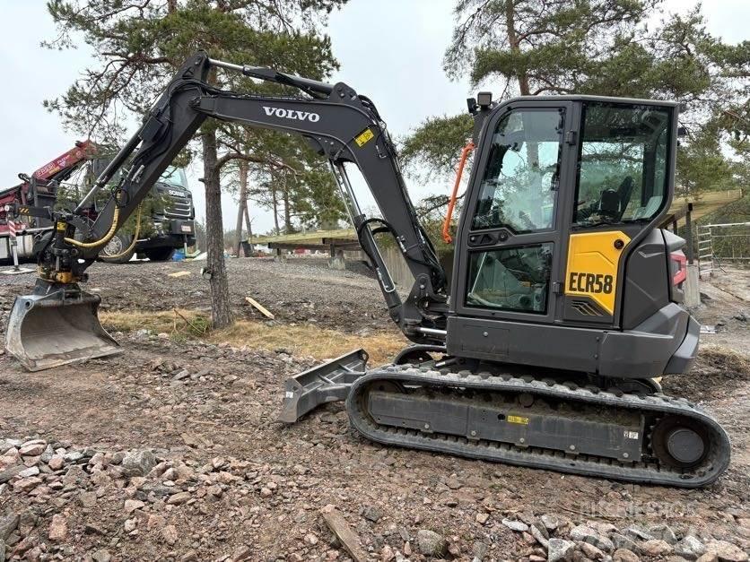 Volvo ECR58F Mini rýpadla < 7t