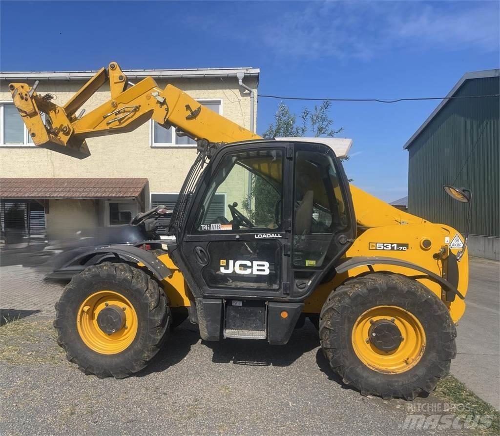JCB 531-70 Teleskopické nakladače pro zemědělství