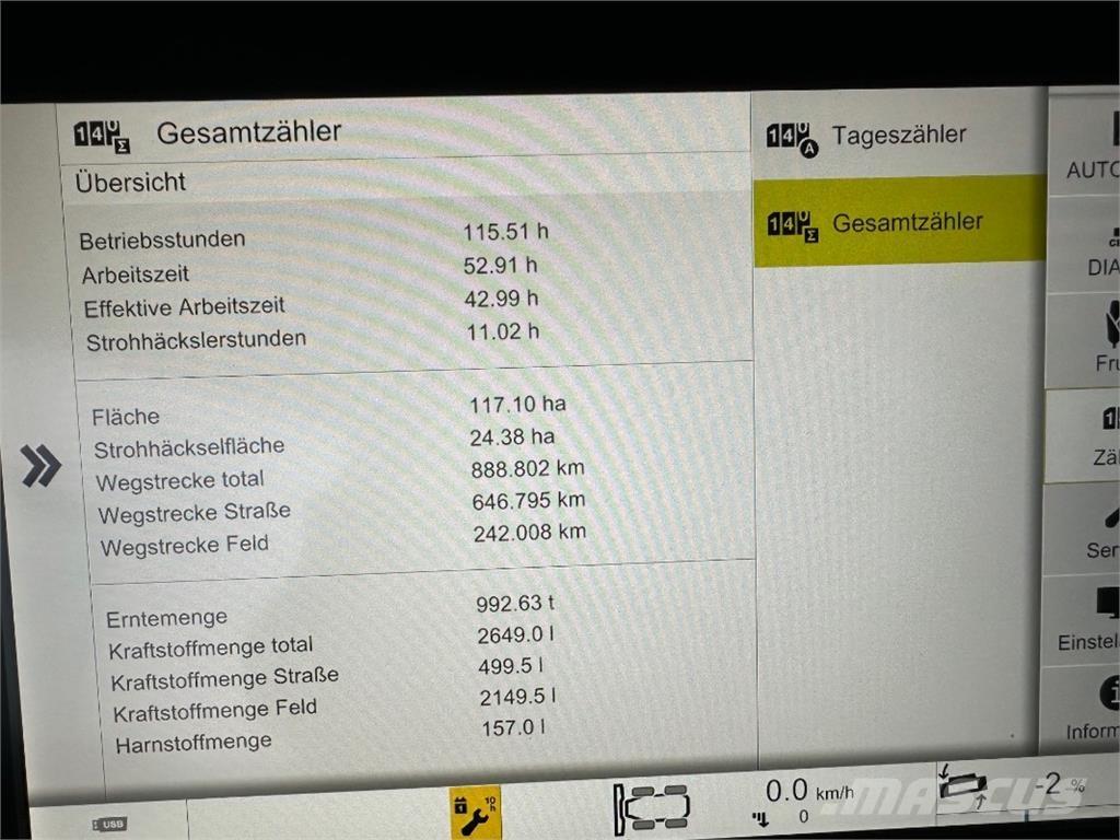 CLAAS Trion 660 Sklízecí mlátičky