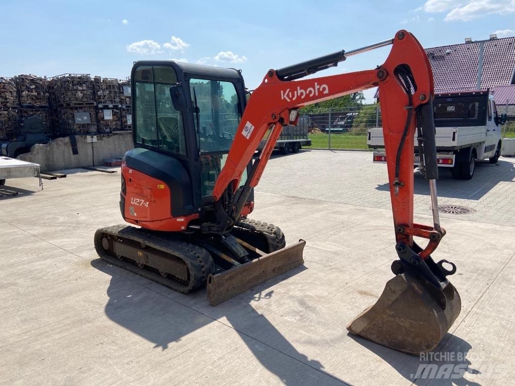 Kubota U 27-4 Mini rýpadla < 7t