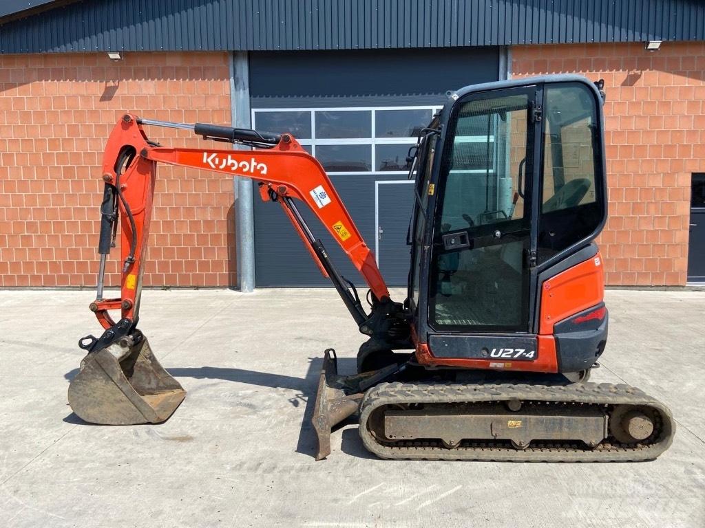 Kubota U 27-4 Mini rýpadla < 7t