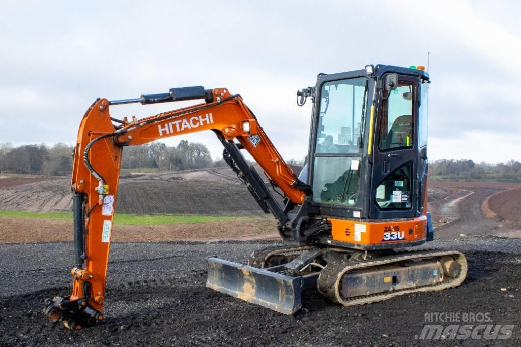 Hitachi ZX33U-6 Mini rýpadla < 7t