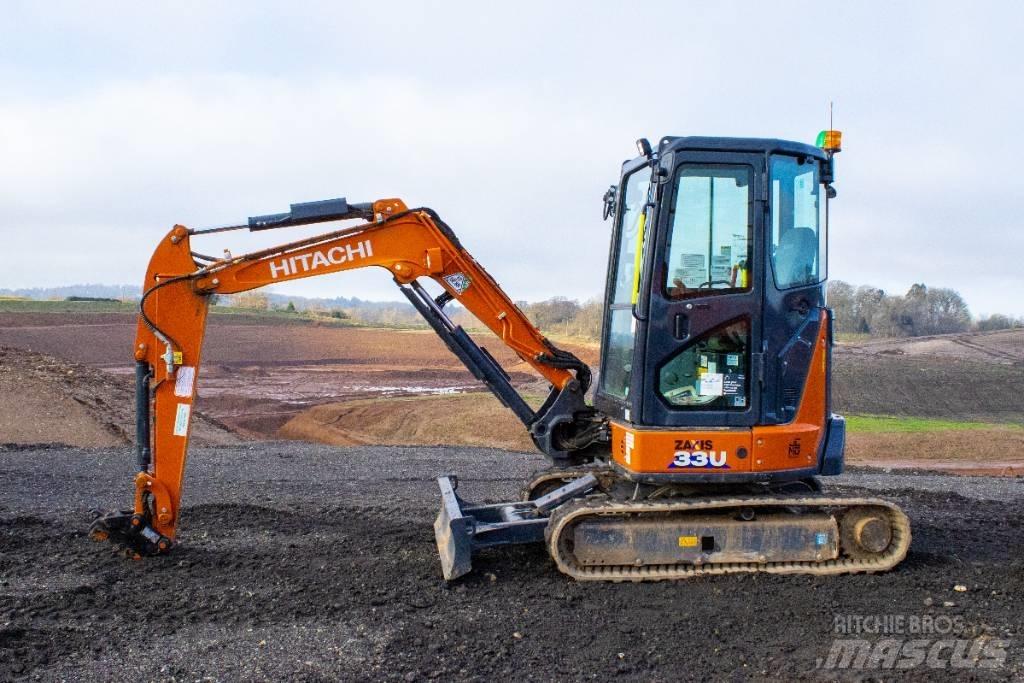 Hitachi ZX33U-6 Mini rýpadla < 7t