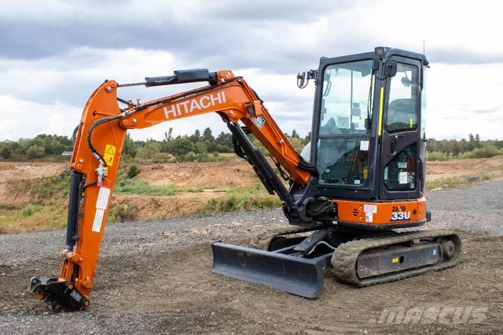 Hitachi ZX33U-6 Mini rýpadla < 7t