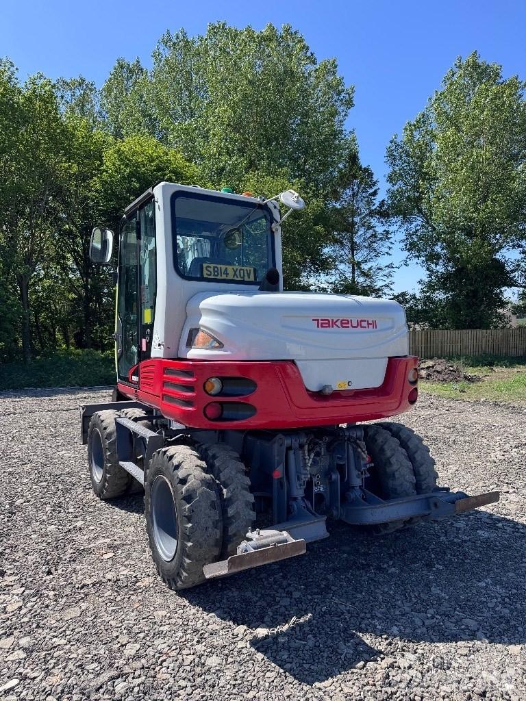 Takeuchi TB 295 W Kolová rýpadla