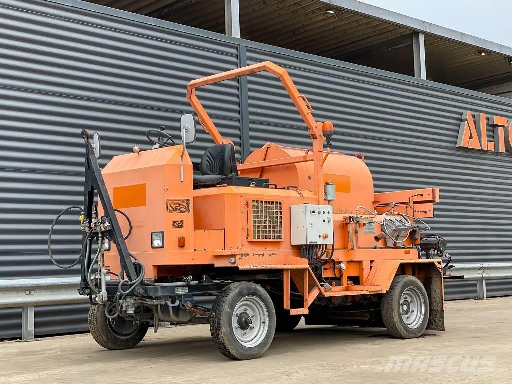  Grün BSM 1200-4R Rozstřikovače asfaltu