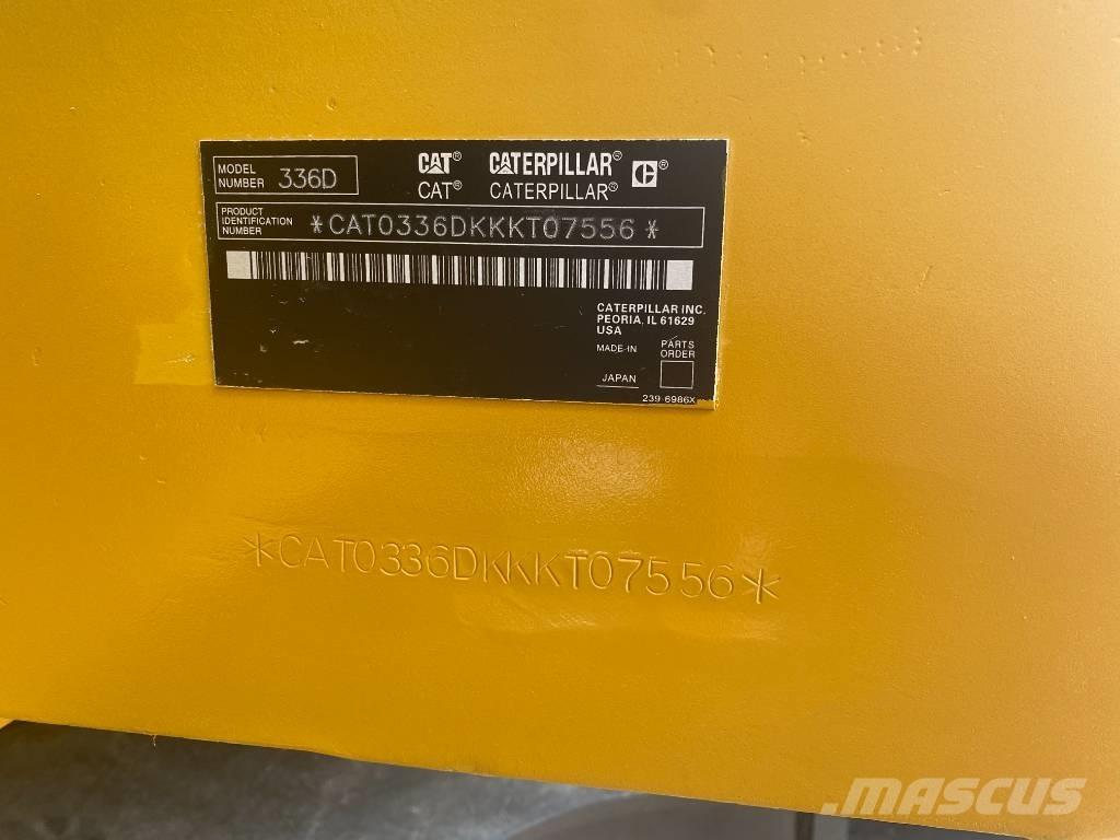 CAT 336 D Pásová rýpadla