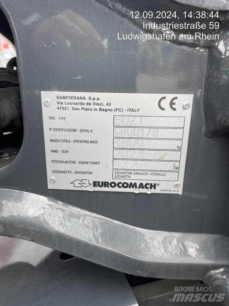Eurocomach 50ZT Mini rýpadla < 7t