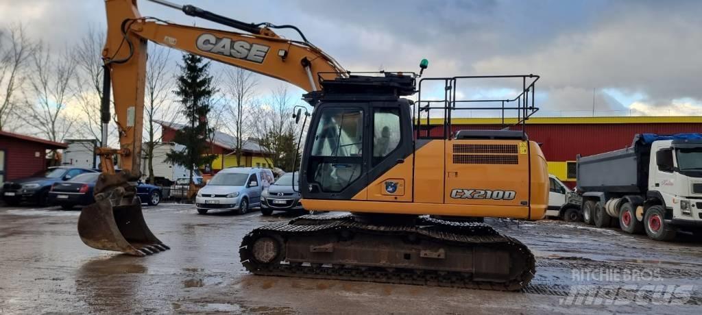 CASE CX 210 D Pásová rýpadla