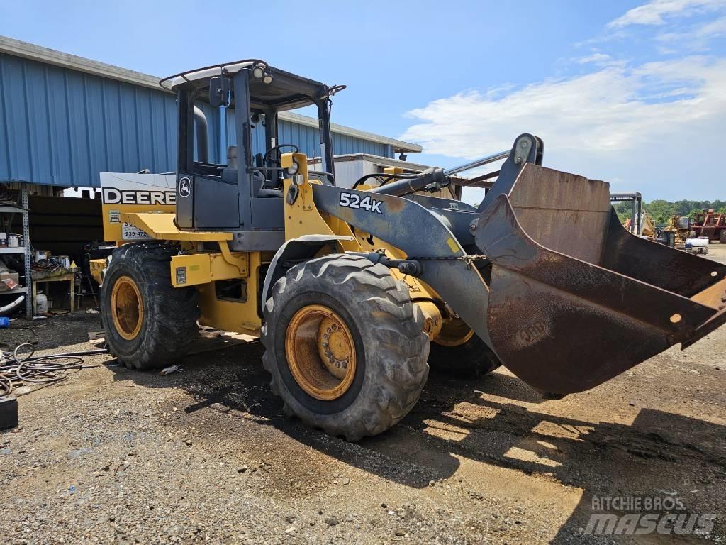 John Deere 524 K Kolové nakladače