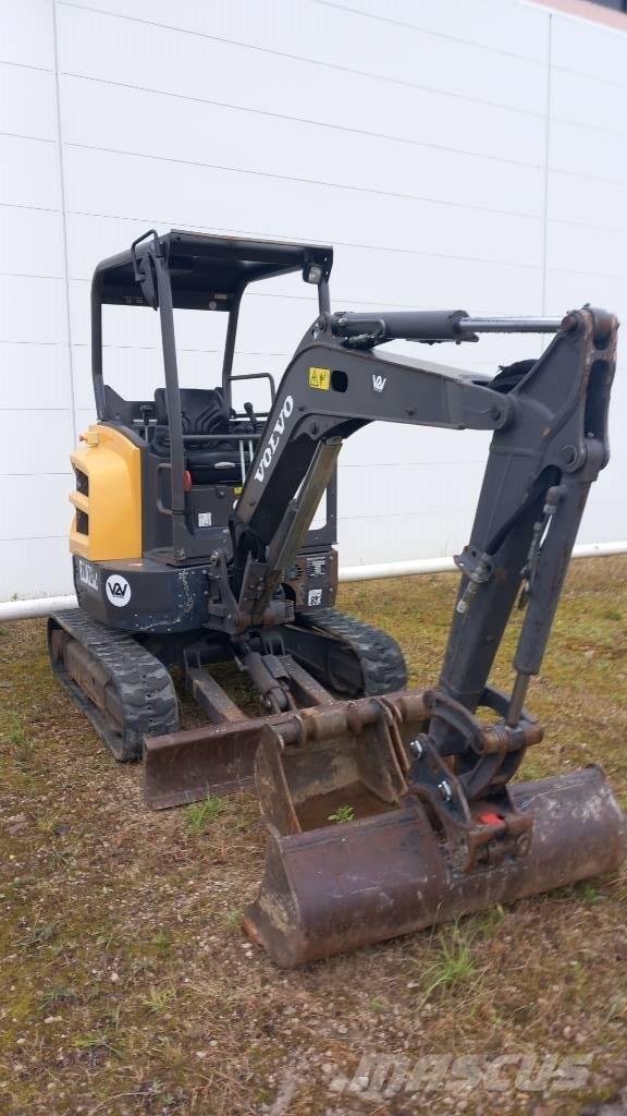 Volvo ECR 25 D Mini rýpadla < 7t