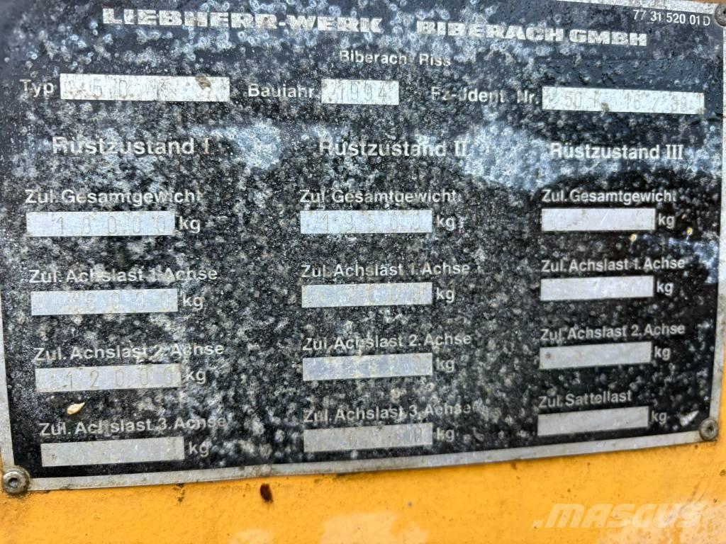 Liebherr 50 K Stavební jeřáby