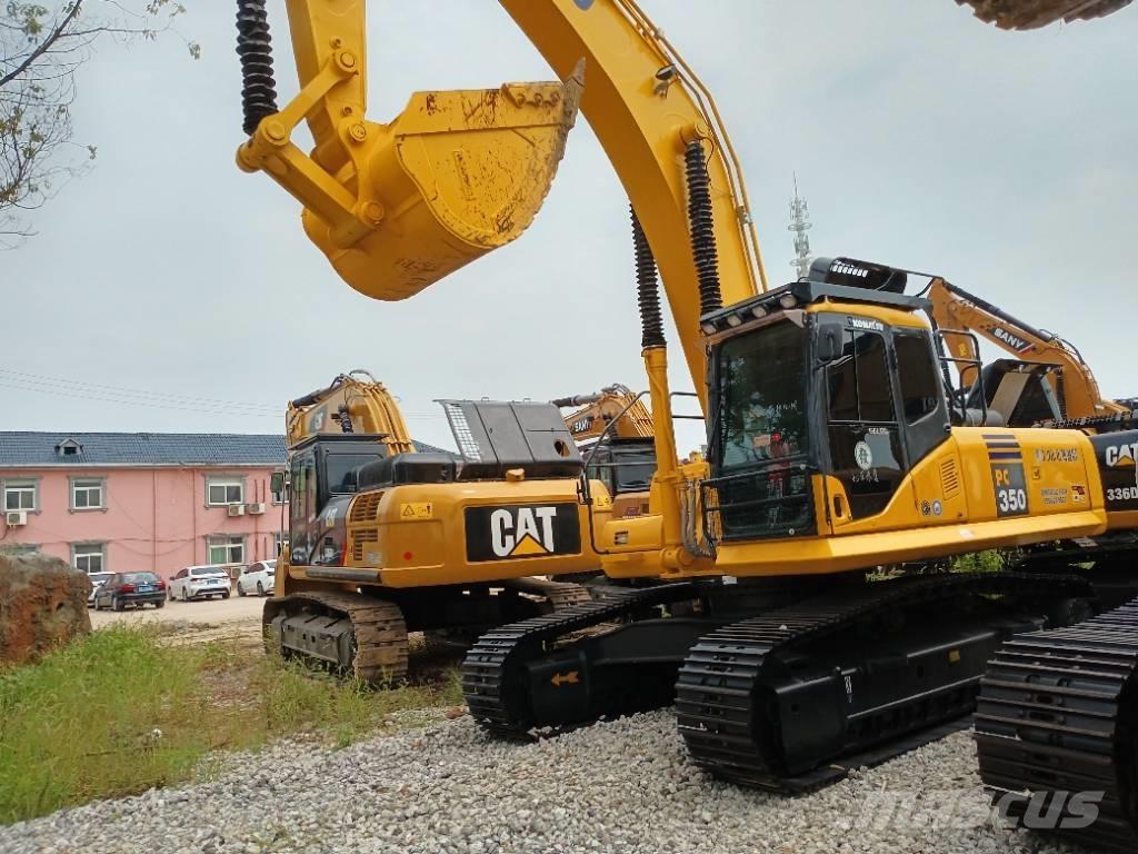 Komatsu PC 350 Pásová rýpadla