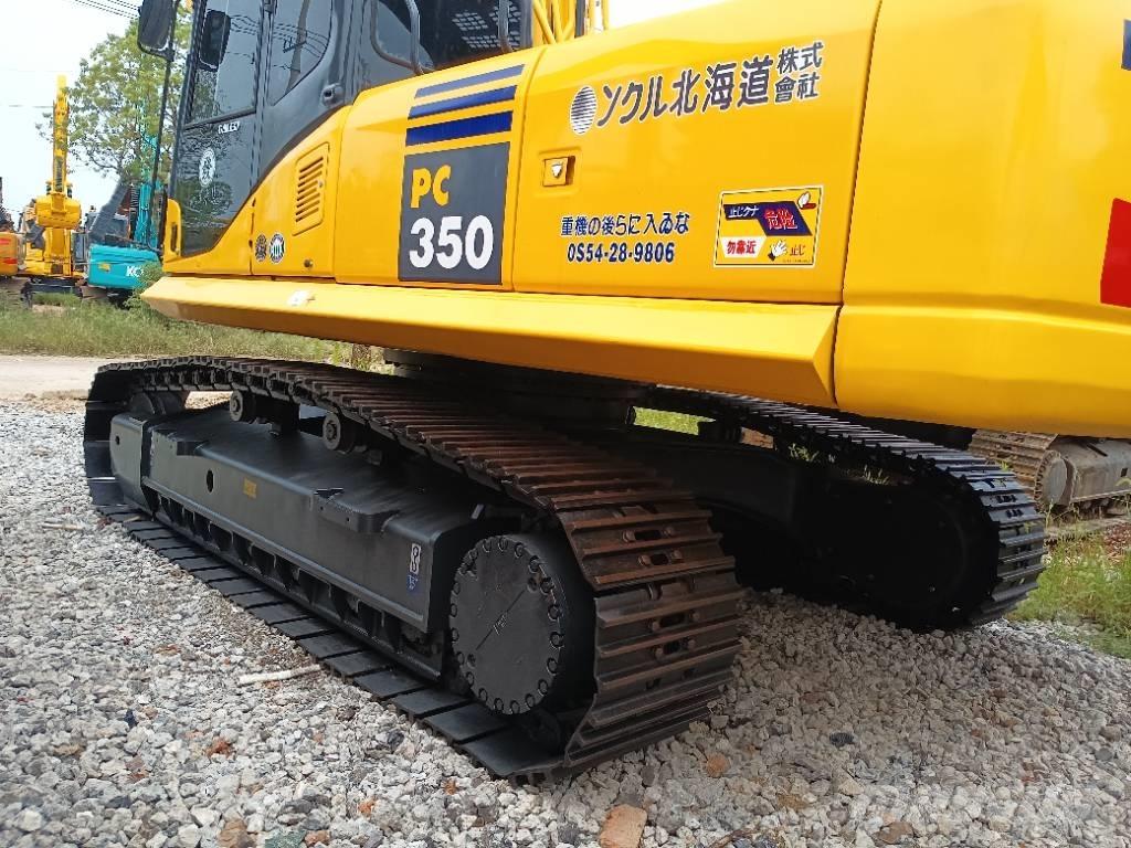 Komatsu PC 350 Pásová rýpadla