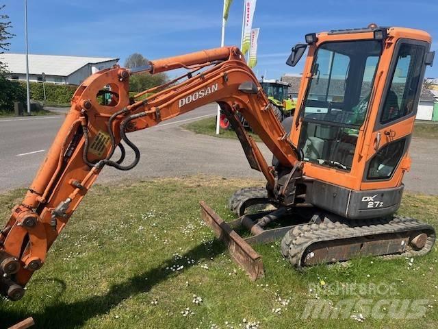 Doosan DX 27 Z Mini rýpadla < 7t