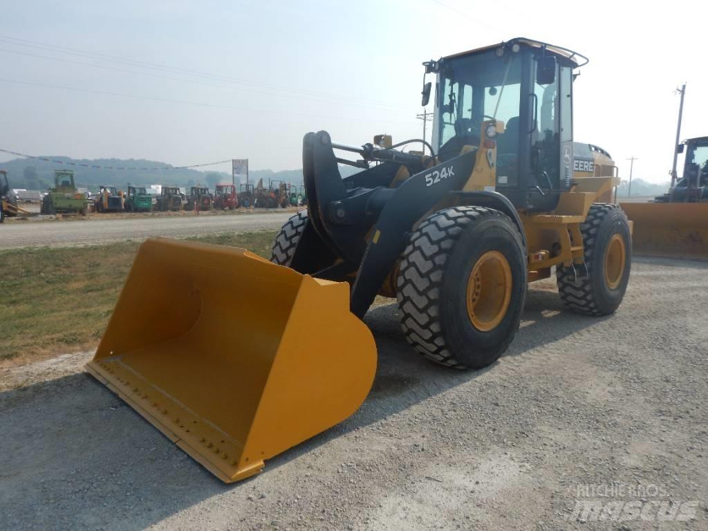 John Deere 524K Kolové nakladače