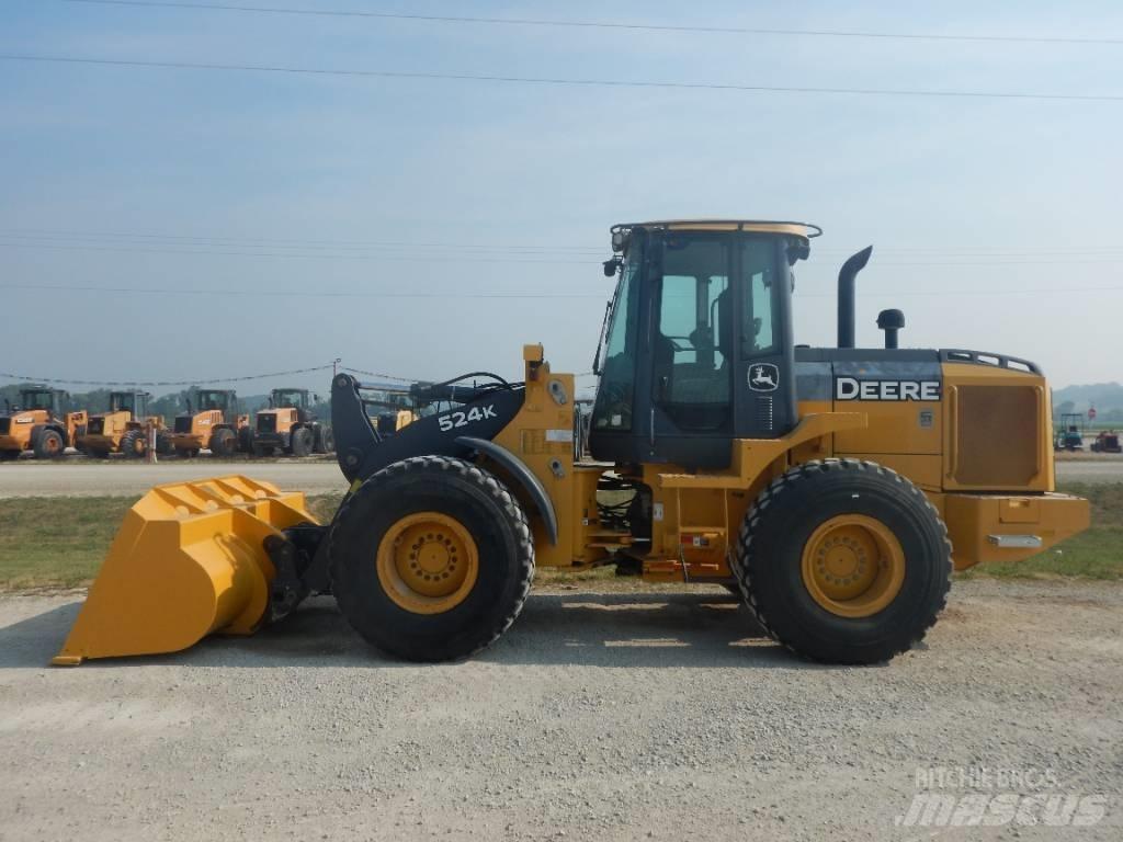 John Deere 524K Kolové nakladače