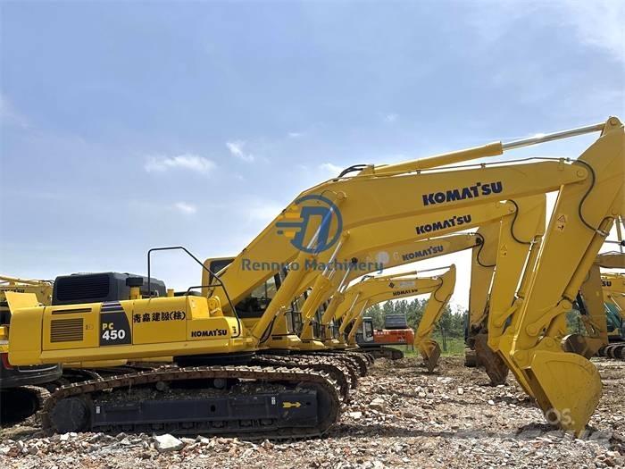 Komatsu PC450-8 Pásová rýpadla