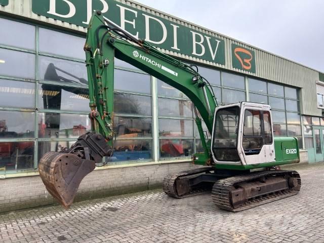 Hitachi EX120 Pásová rýpadla