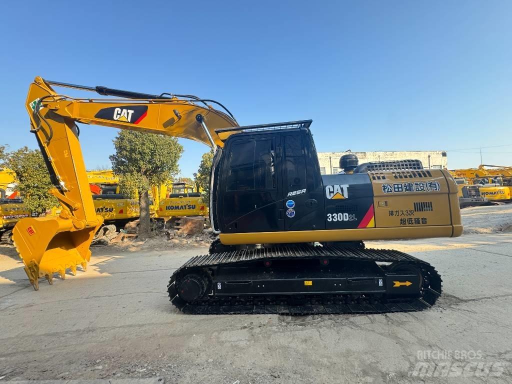 CAT 330D2L Pásová rýpadla