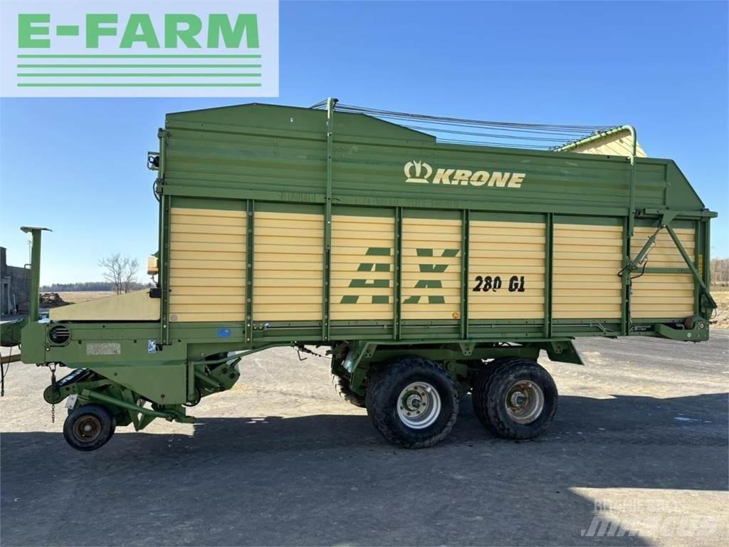 Krone AX 280 GL Obilné návěsy