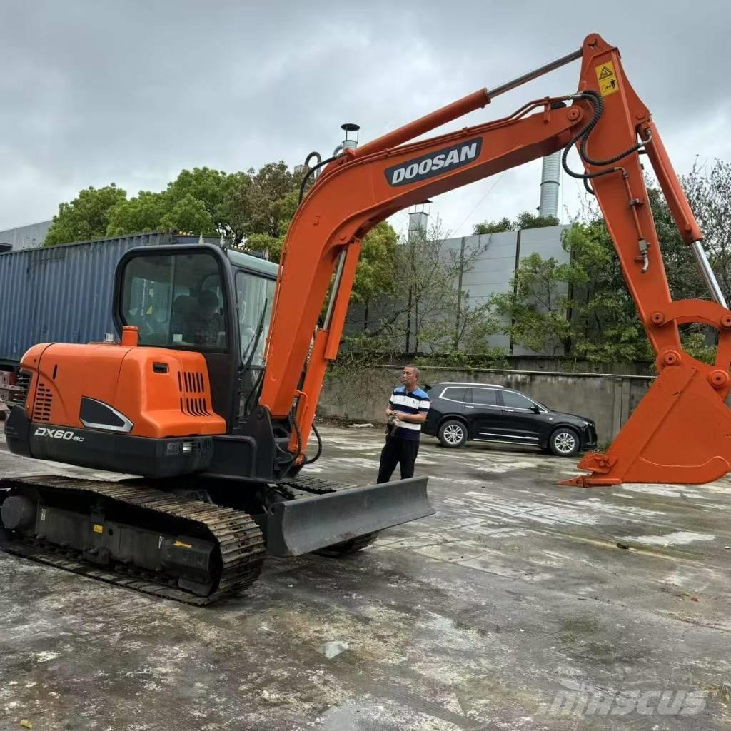 Doosan DX 60-9 C Mini rýpadla < 7t