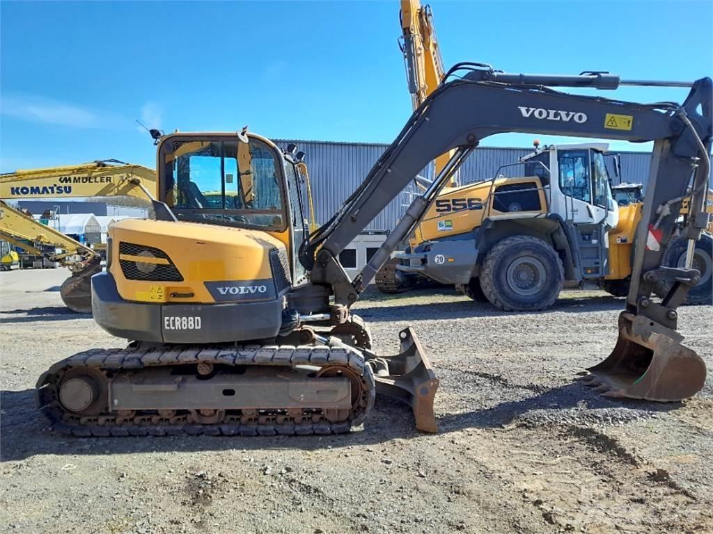 Volvo ECR88 Mini rýpadla < 7t