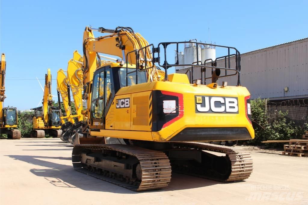 JCB 220X LC Pásová rýpadla