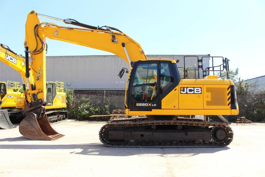 JCB 220X LC Pásová rýpadla