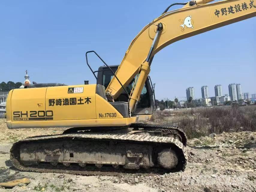 Sumitomo SH200 Pásová rýpadla