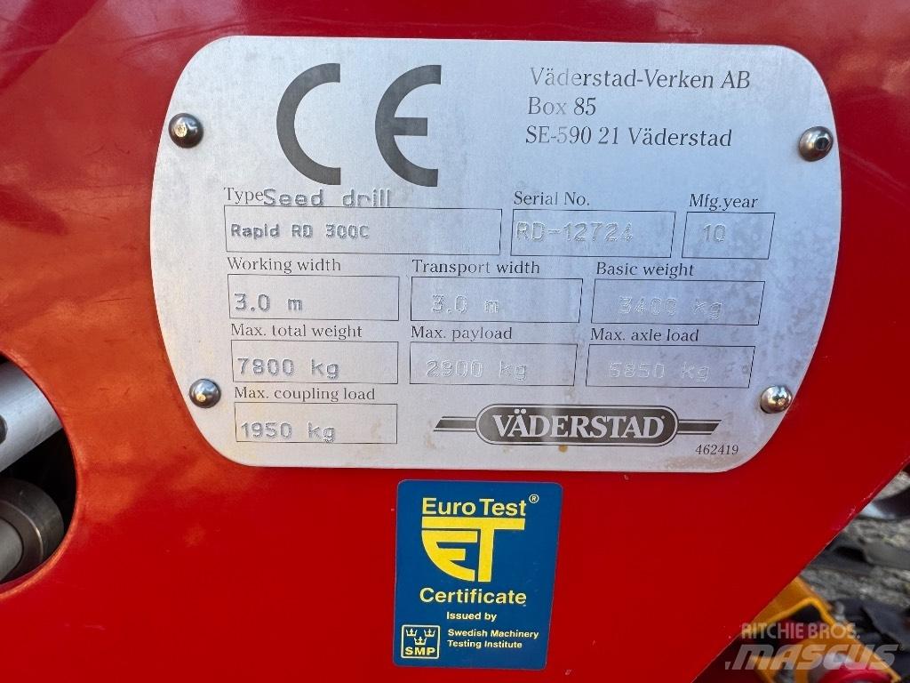 Väderstad Rapid 300C Kombinované secí stroje