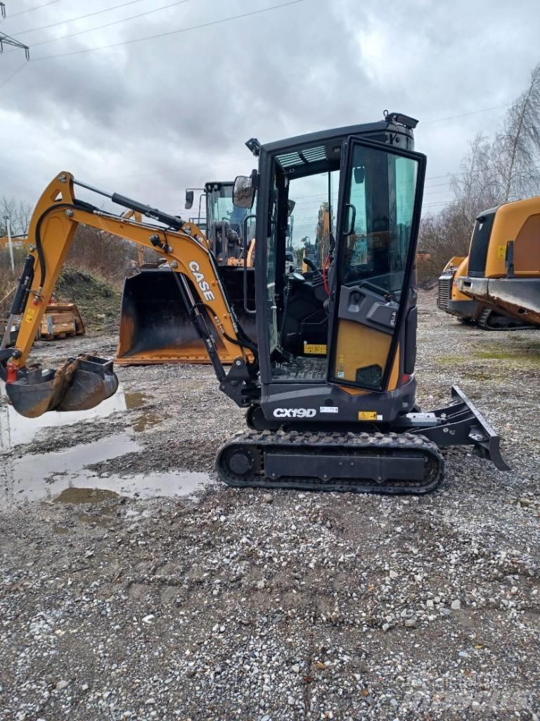CASE CX 19 D Mini rýpadla < 7t