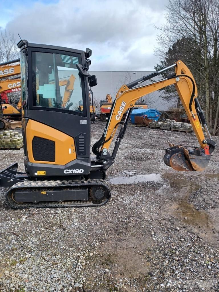 CASE CX 19 D Mini rýpadla < 7t