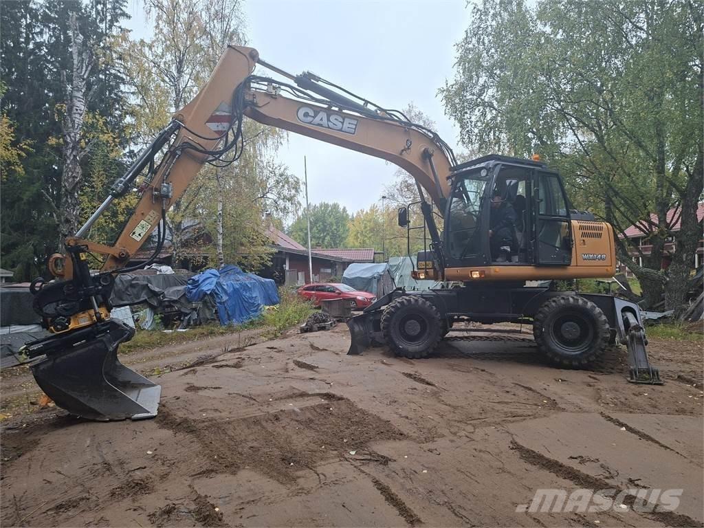CASE Wx 148 Kolová rýpadla