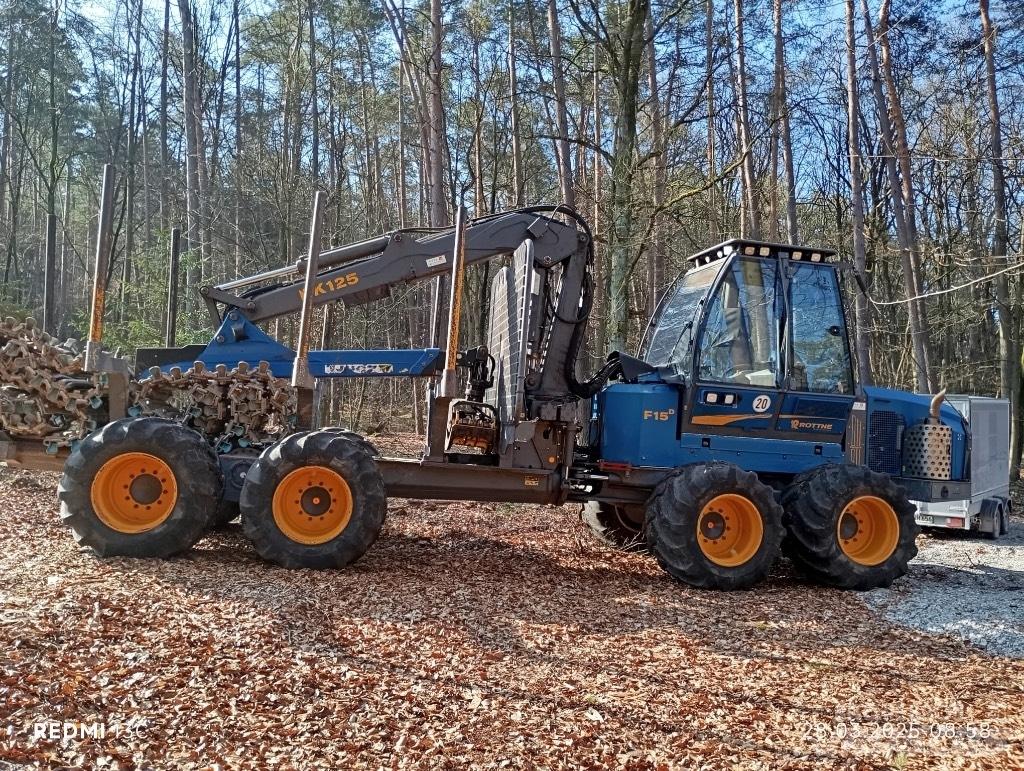 Rottne F15D Vyvážecí traktory
