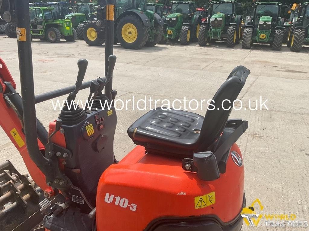 Kubota U 10-3 Mini rýpadla < 7t
