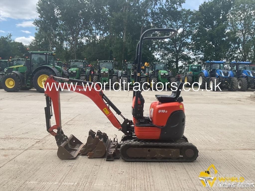 Kubota U 10-3 Mini rýpadla < 7t