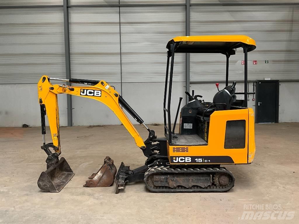 JCB 15 C-1 Mini rýpadla < 7t
