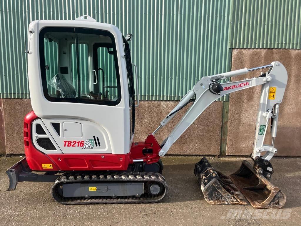 Takeuchi TB 216 A Mini rýpadla < 7t