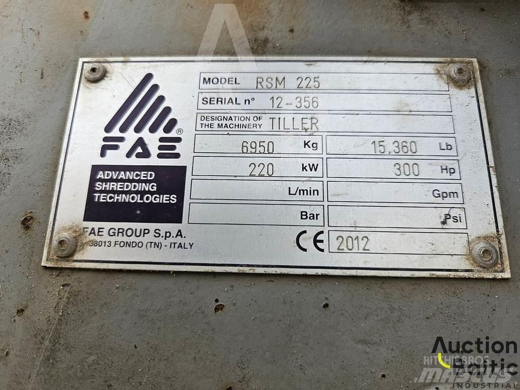 FAE RSM 225 Stroje na sklizeň pícnin-příslušenství